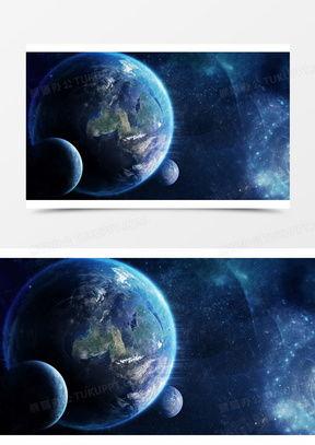 蓝色星球图片,一幅视觉盛宴的概述